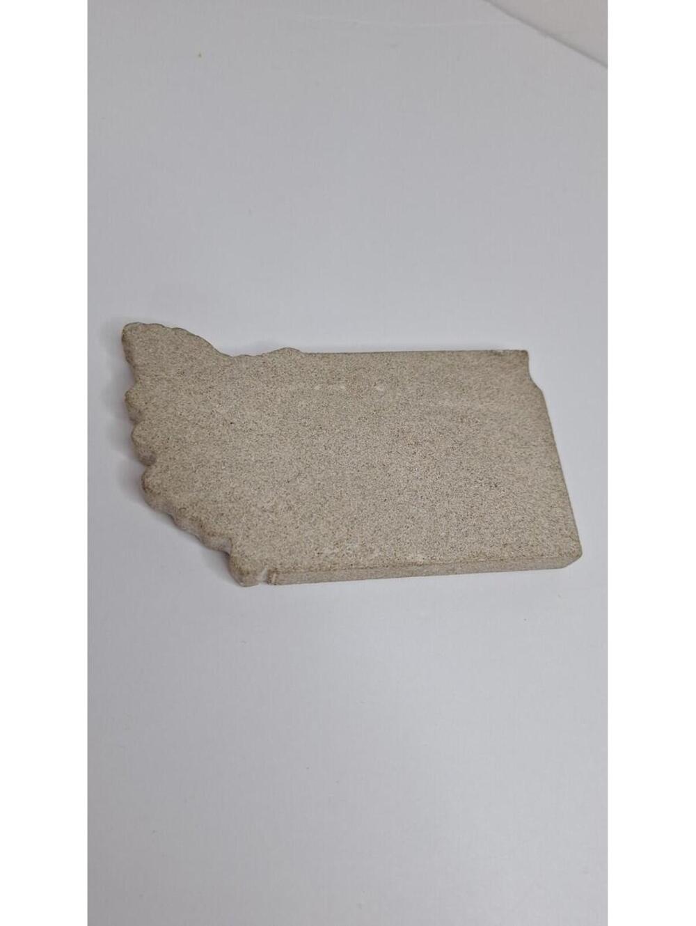 Vintage Indiana Limestone Paperweight 5"